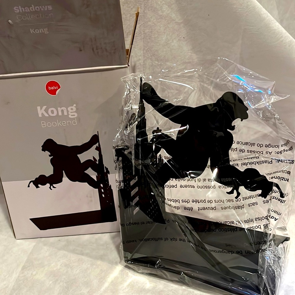 Balvi King Kong bookend